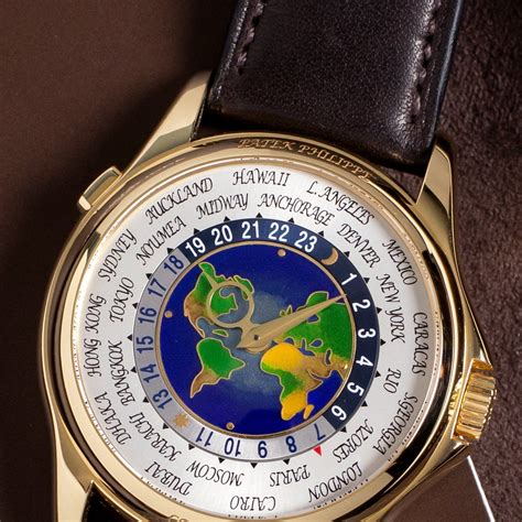 patek philippe world time vintage